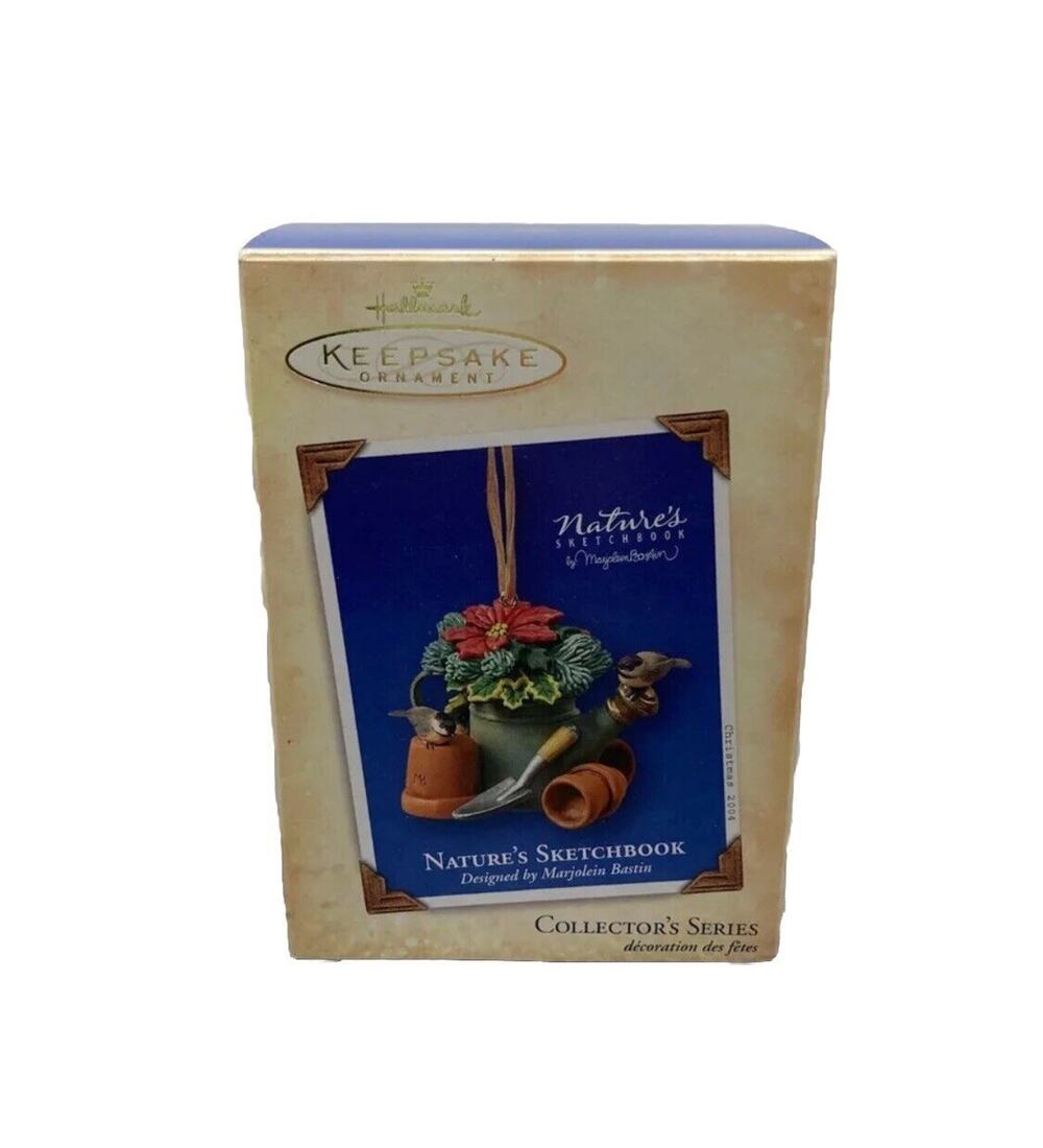 2004 Hallmark Keepsake Christmas Ornament Nature's Sketchbook Second in Series